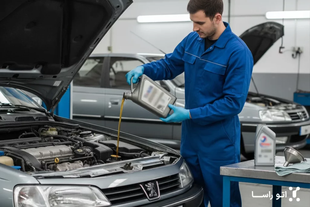 بهترین روغن موتور برای پژو ۴۰۵ چیست
