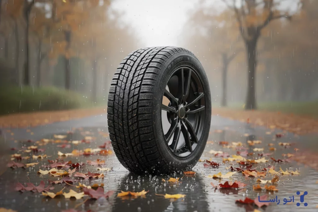 لاستیک مناسب باران پاییزی