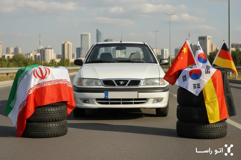 بهترین لاستیک خارجی برای دوو