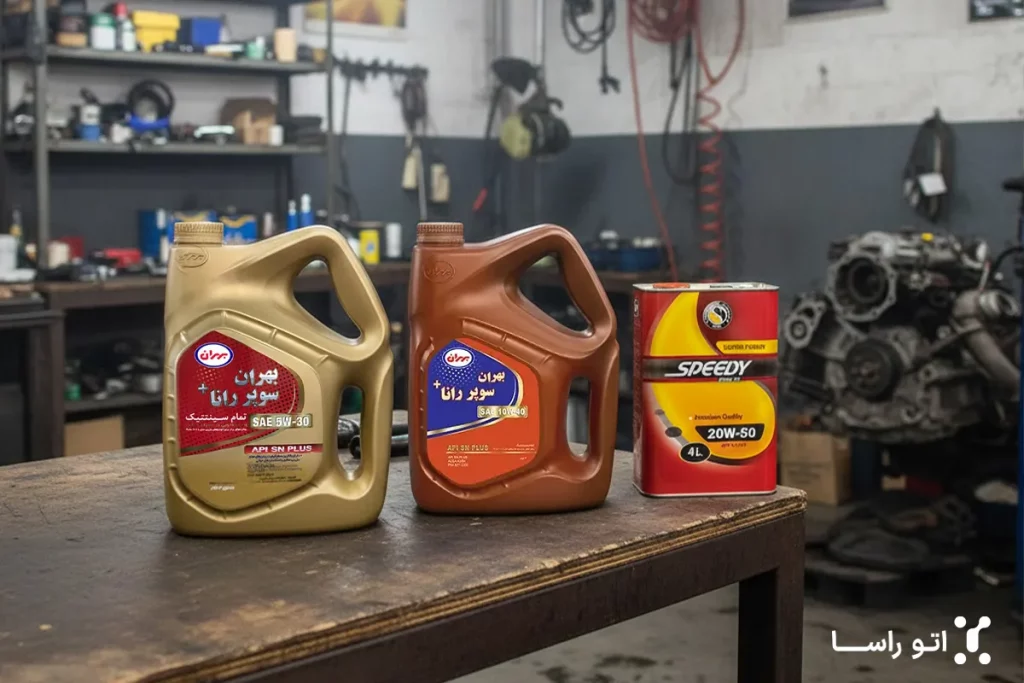 بهترین روغن موتور ایرانی برای سمند ef7
