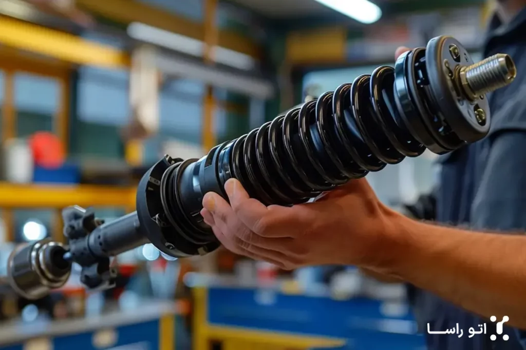 نقش کمک فنر در عمر لاستیک
