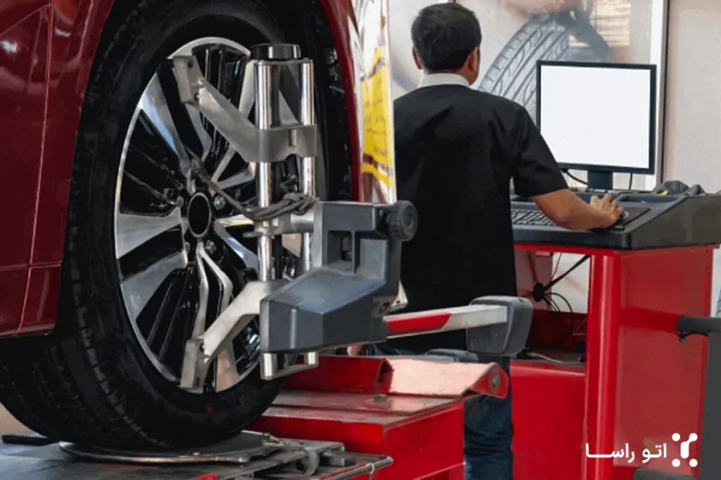 تفاوت میزان فرمان با بالانس لاستیک