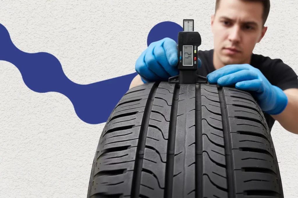 عمق شیار تایر