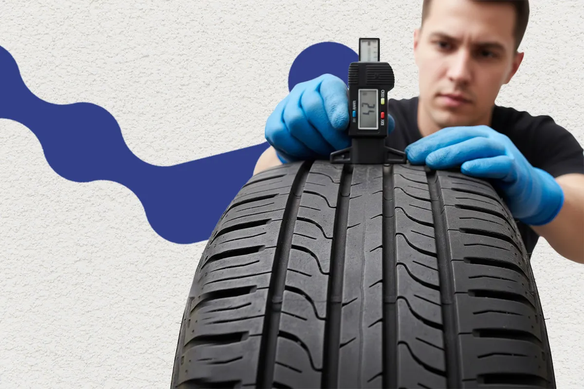 عمق شیار تایر