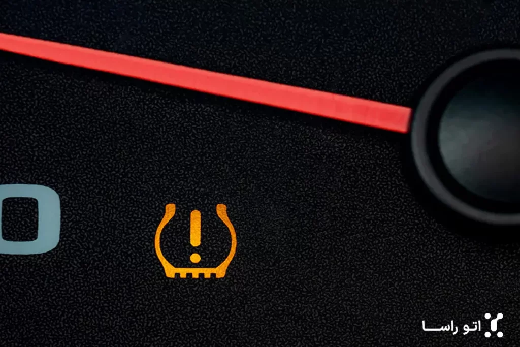 خاموش نشدن چراغ باد لاستیک