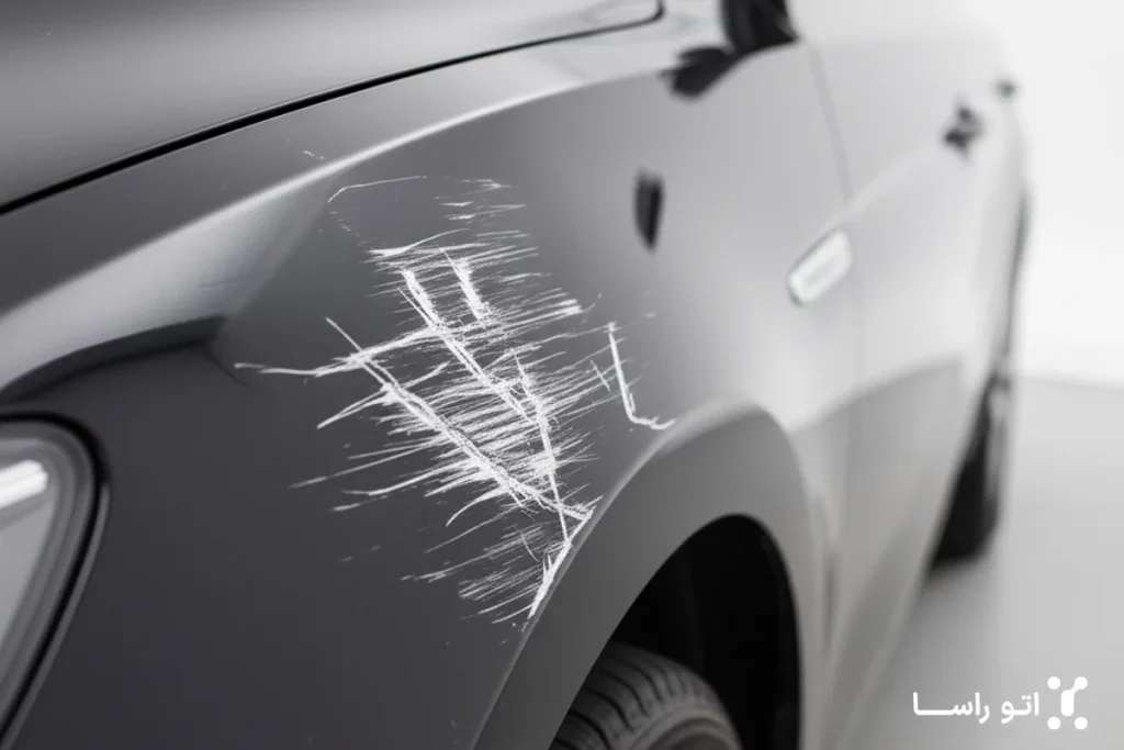 برای رفع خط و خش ماشین چه باید کرد
