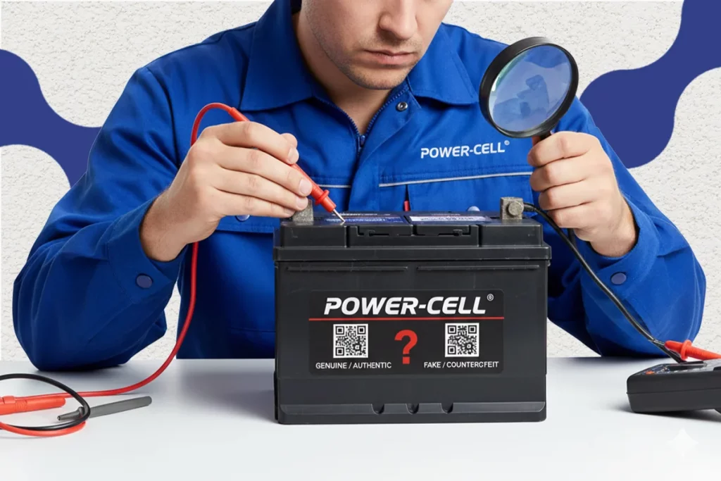 نحوه تشخیص باتری ماشین تقلبی از اصل