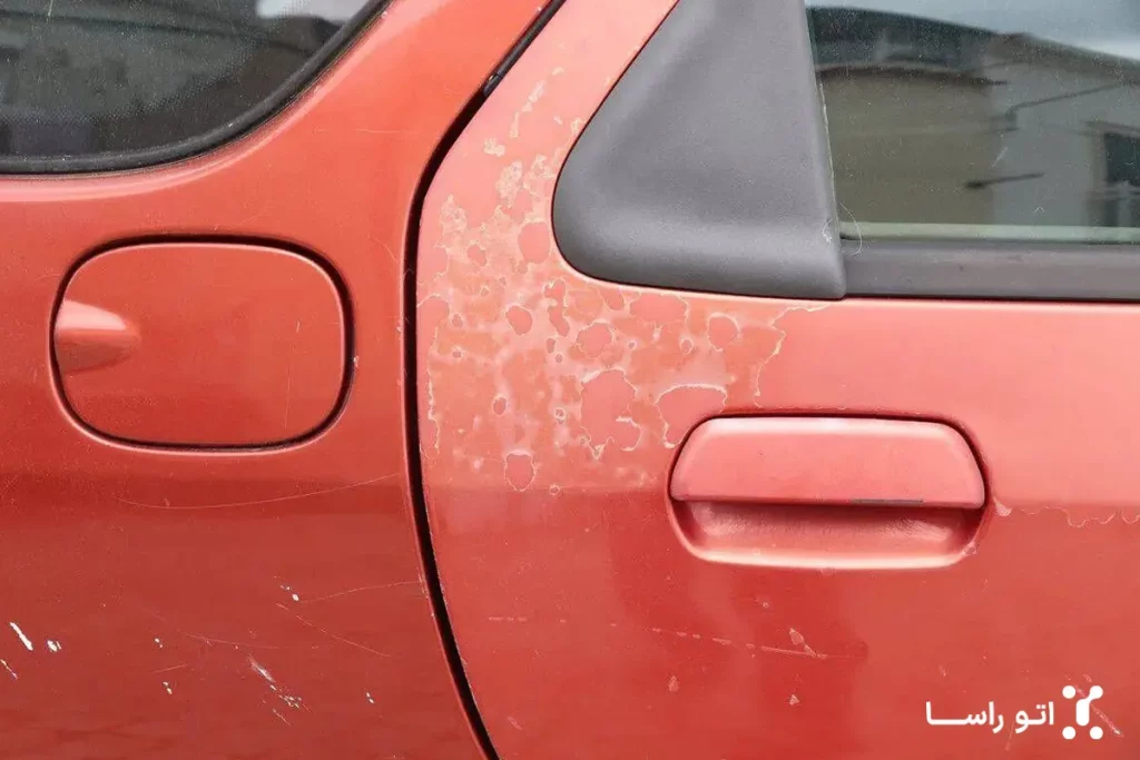 نحوه تشخیص آفتاب سوختگی رنگ خودرو
