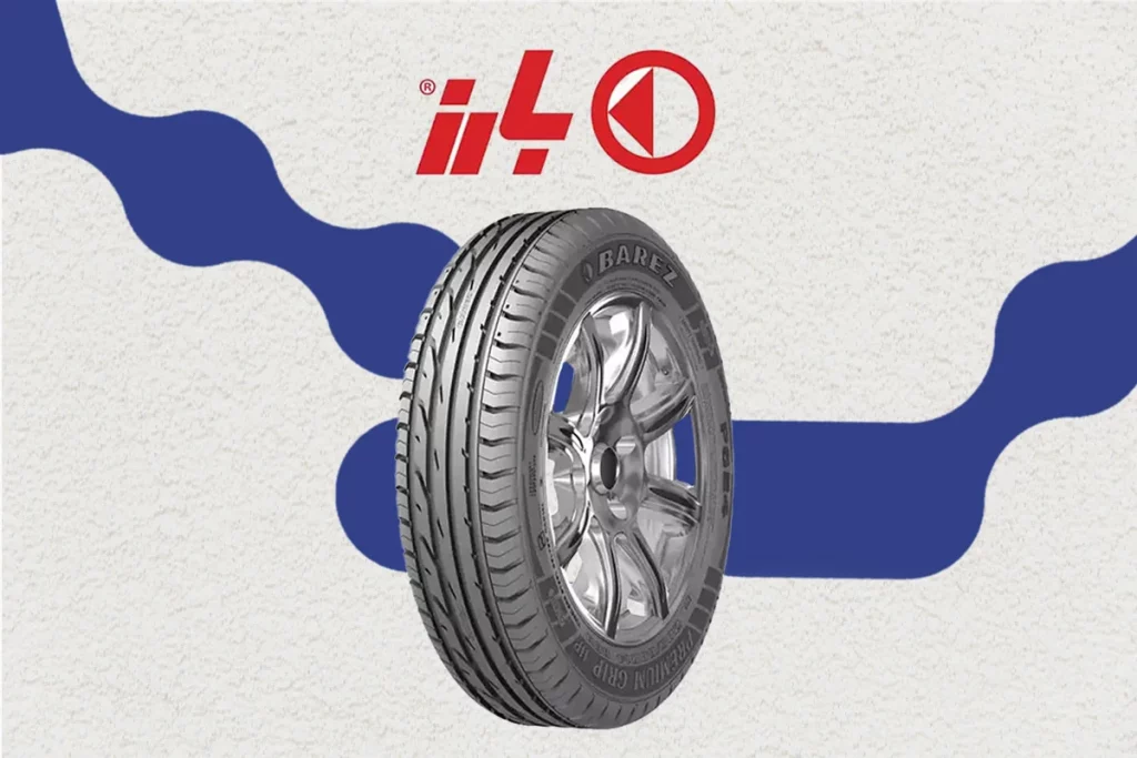 بررسی ویژگی‌های لاستیک بارز با طرح گل P624