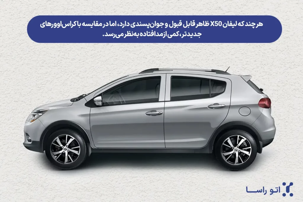 مشخصات لیفان X50
