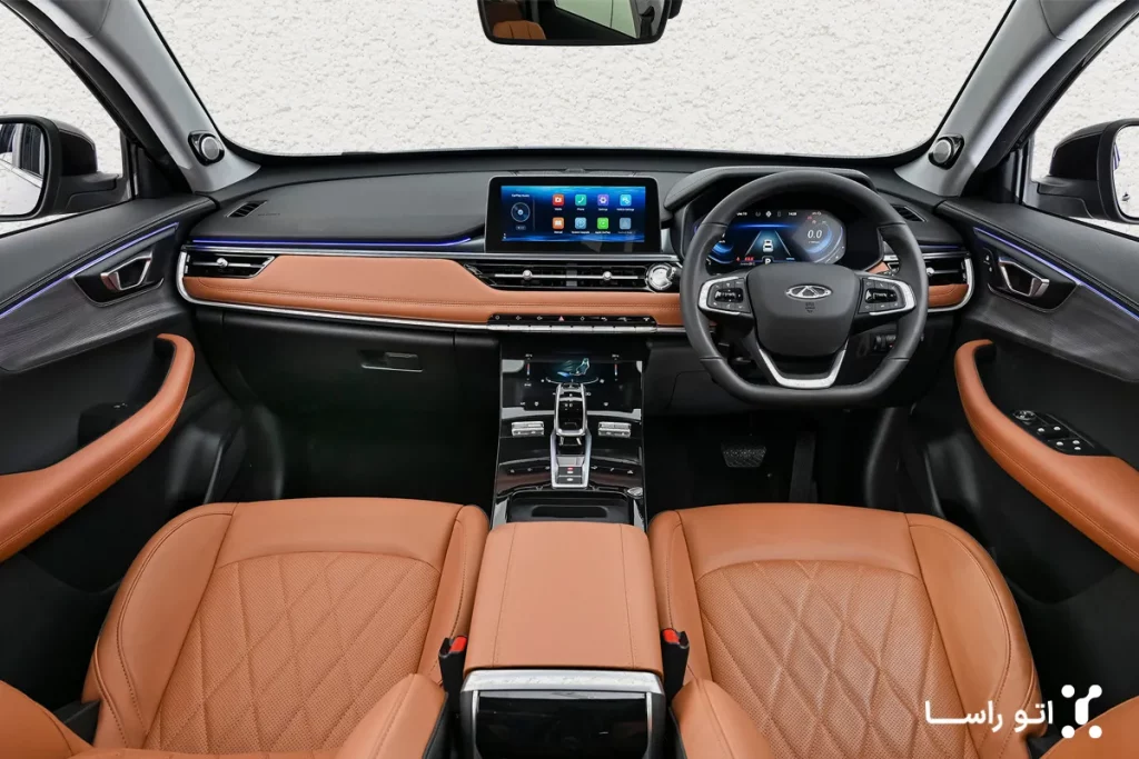 داخل ماشین تیگو 8 پرو مکس
