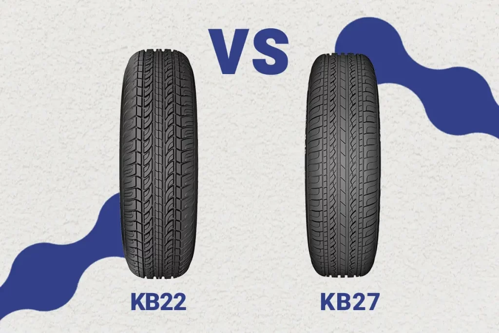 تفاوت لاستیک های KB22 با KB27 کویر تایر