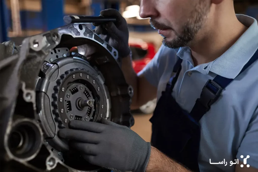 رفع گرفتگی کلاچ و نرم شدن آن با هزینه کم
