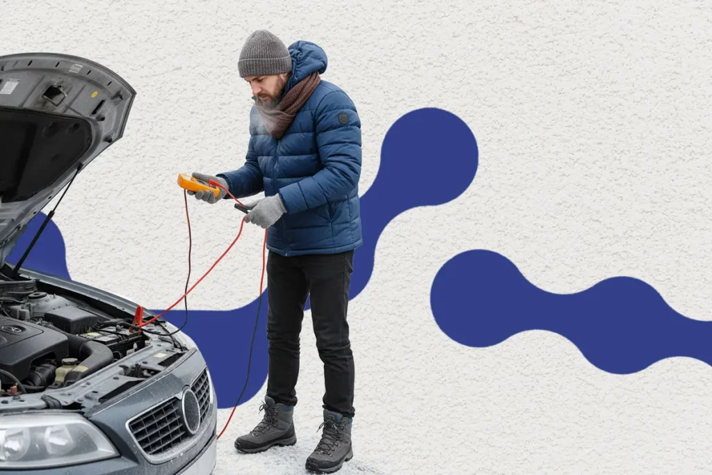 گرم کردن باتری خودرو در زمستان