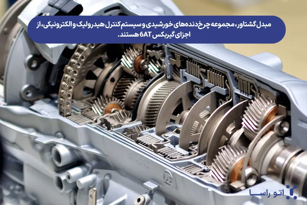 گیربکس شش سرعته اتومات