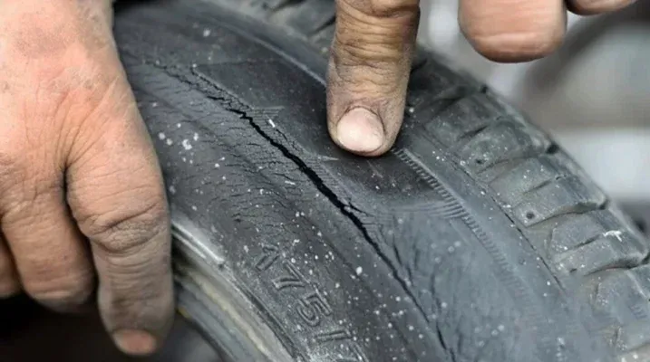 تاثیر باد رو دوپوست شدن لاستیک