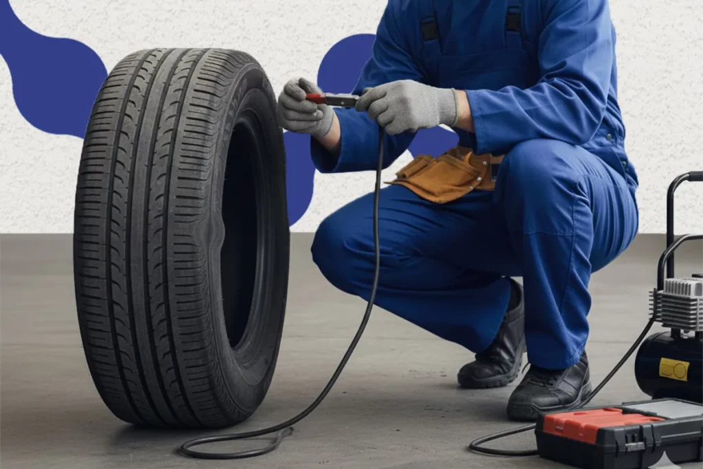 تاثیر باد رو دوپوست شدن لاستیک