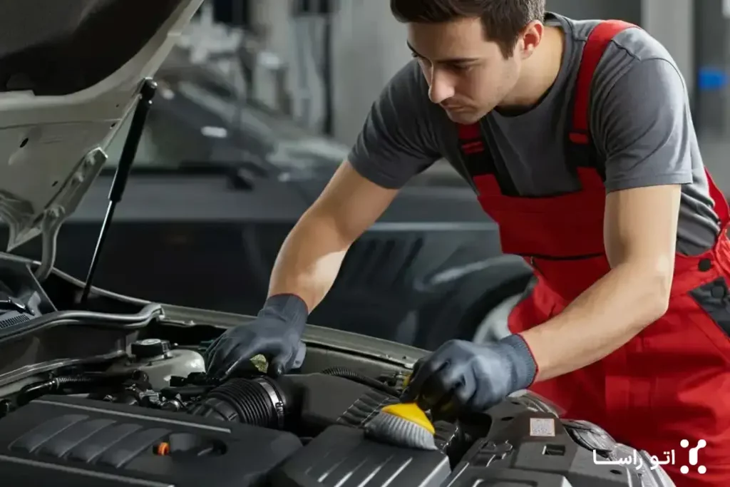 نحوه شست وشوی موتور ماشین