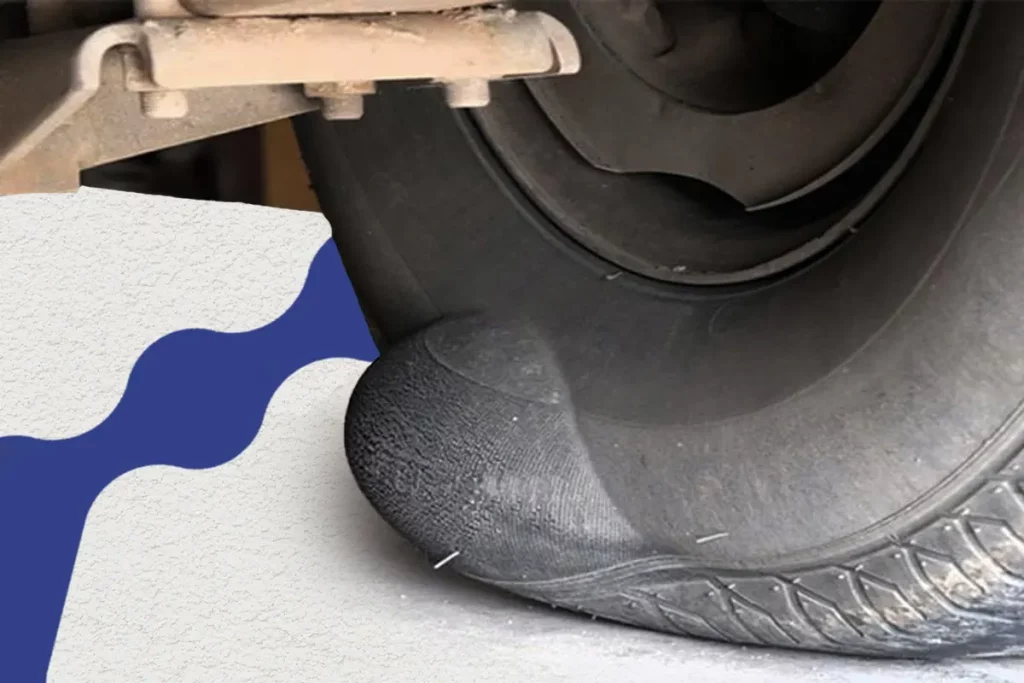 دوپوست شدن لاستیک