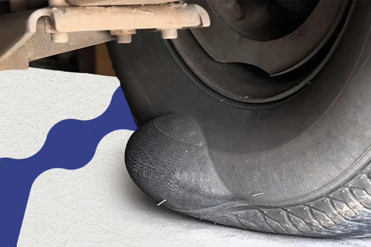 دوپوست شدن لاستیک