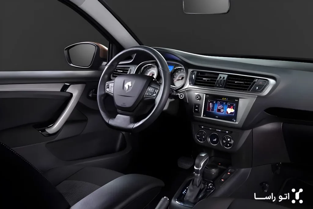مشخصات داخل ماشین تارا اتوماتیک V4