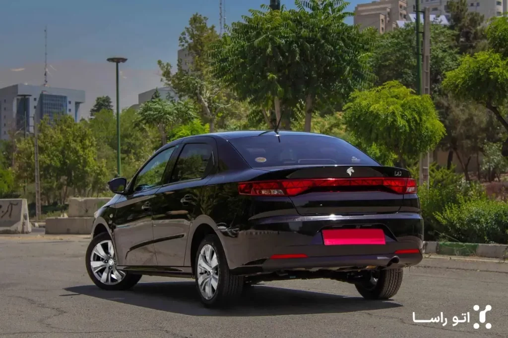 ظاهر ماشین تارا اتوماتیک V4