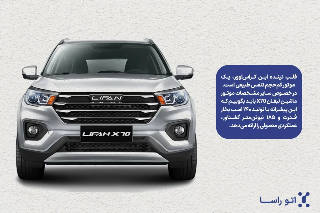 طراحی داخلی لیفان X70