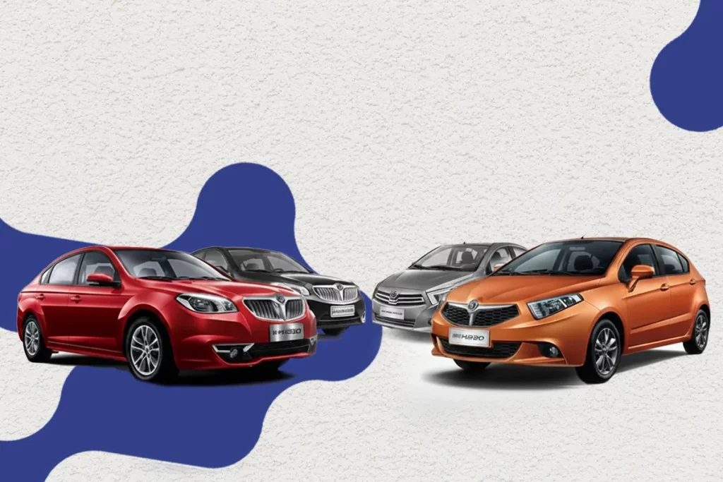 انواع ماشین برلیانس