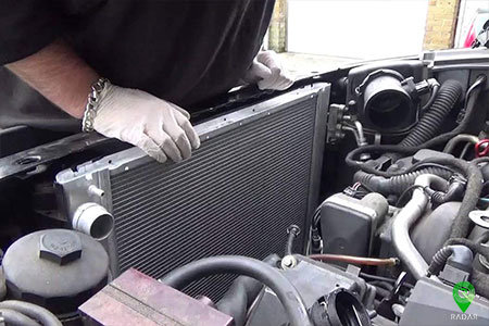 بهترین روش شستشو رادیاتور ماشین