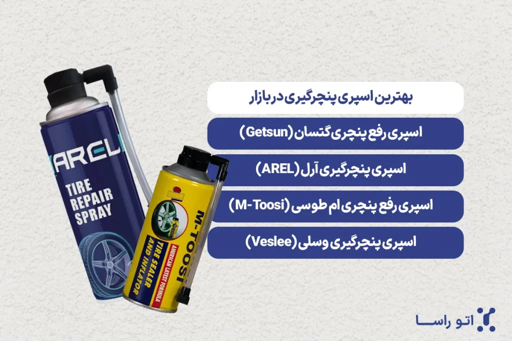 بهترین اسپری پنچر گیر ماشین کدام است؟