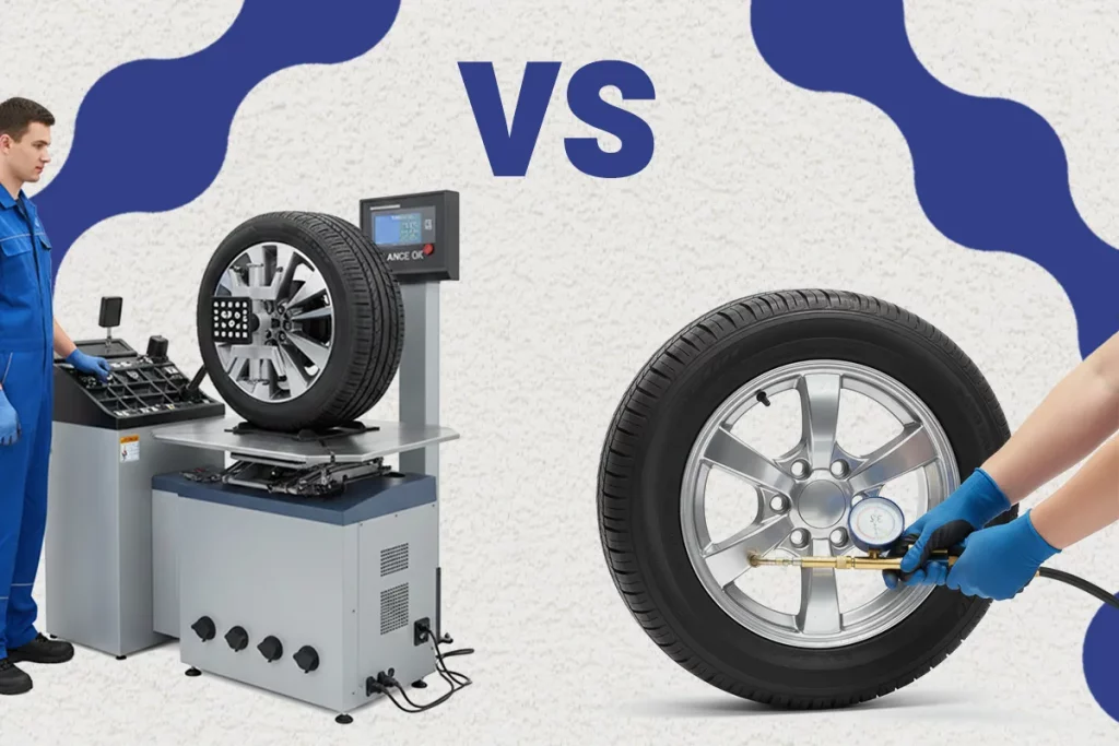 تفاوت بالانس لاستیک و تنظیم باد